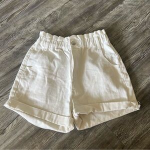 BDG White Jean Shorts Small